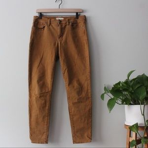 Madewell 9” Mid-rise Skinny Jeans sz 29